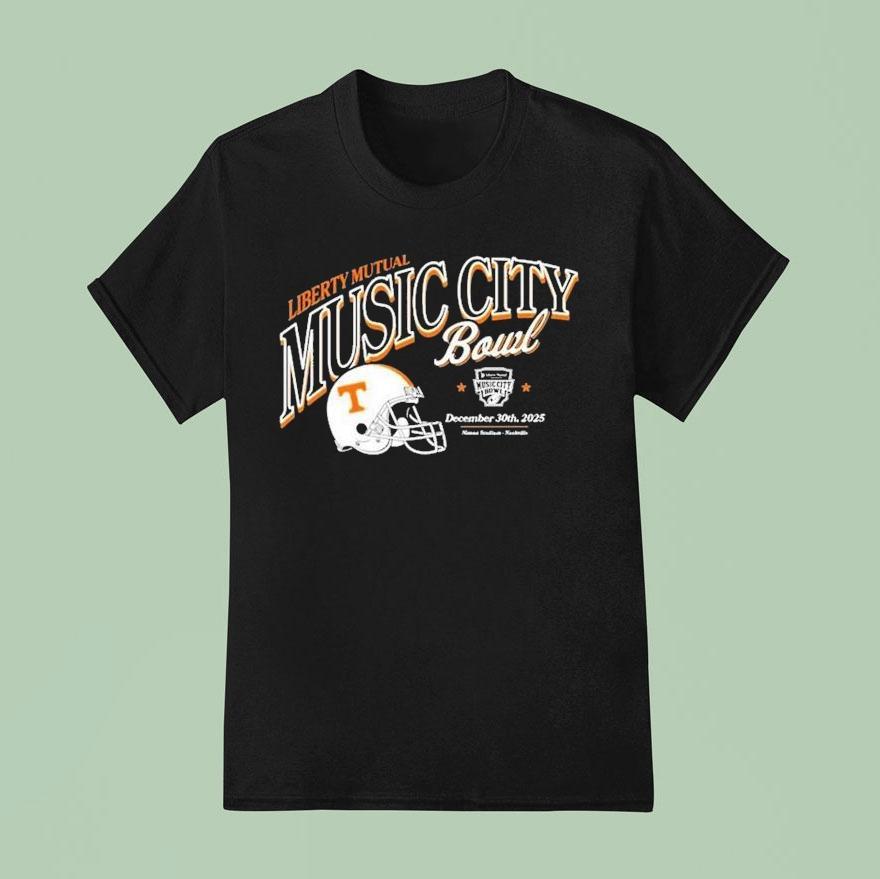 Tennessee Volunrs Liberty Mutual Music City Bowl At Nissan Stadium Nashville On December 30 2025 Helmet Shirt