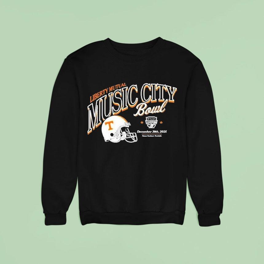 Tennessee Volunrs Liberty Mutual Music City Bowl At Nissan Stadium Nashville On December 30 2025 Helmet Shirt Tennessee Volunrs Liberty Mutual Music City Bowl At Nissan Stadium Nashville On December 30 2025 Helmet Shirt