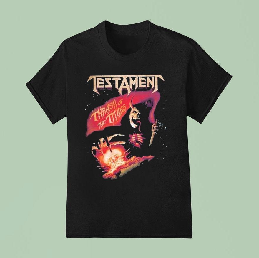 Testament Thrash Of The Titans North America 2026 Tour Dates Shirt