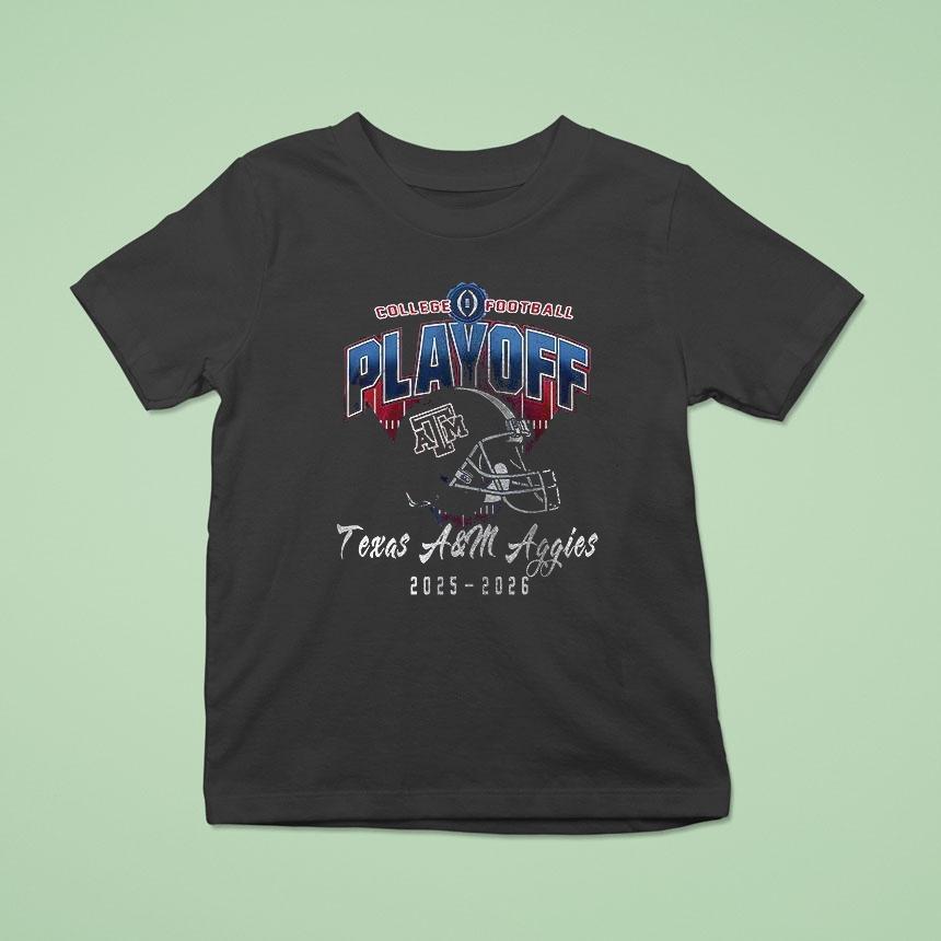 Texas A And M Aggies College Football Playoff Helmet Go Gig ’em Aggies Mascot Shirt