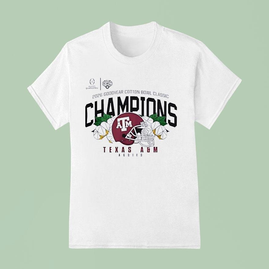 Texas Am Aggies Football 2026 Cotton Bowl Champions Shirt