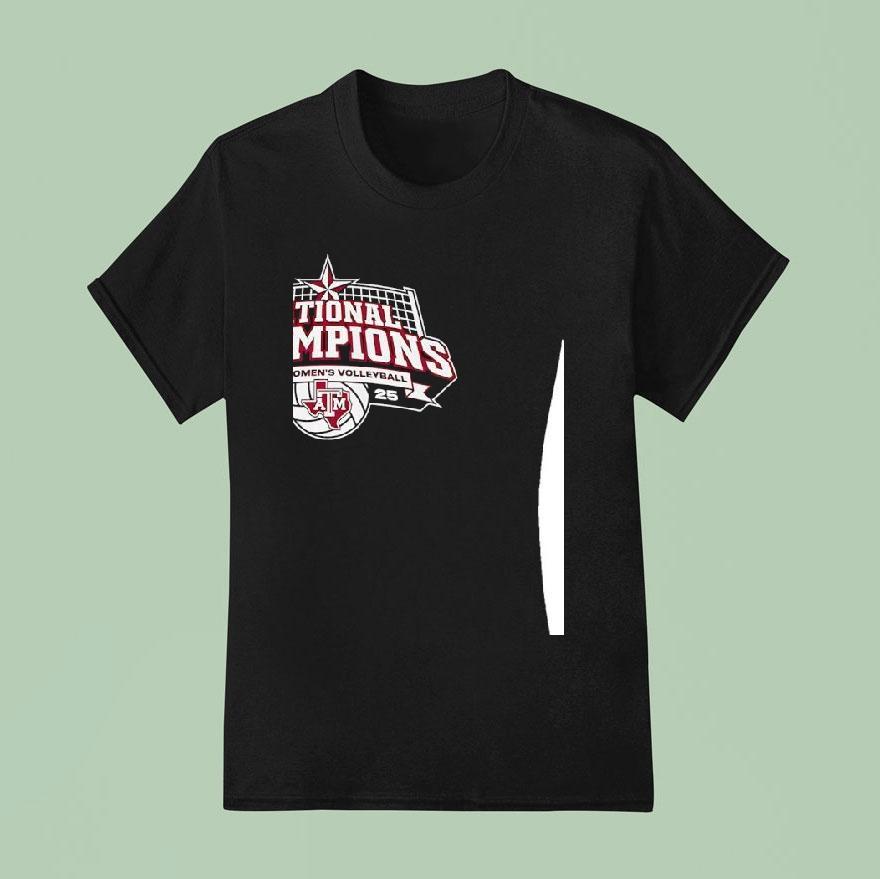 Texas Am Aggies Ncaa Women’s Volleyball Championship 2025 Shirt