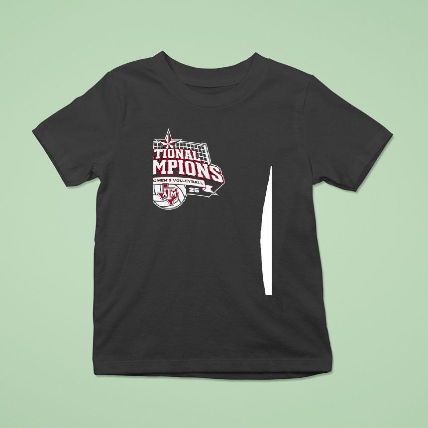 Texas Am Aggies Ncaa Women’s Volleyball Championship 2025 Shirt