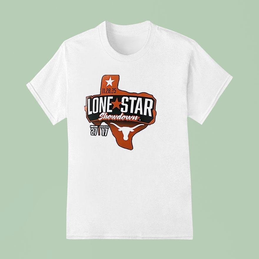 Texas Longhorns Hornswin Lone Star Showdown Graphic Shirt