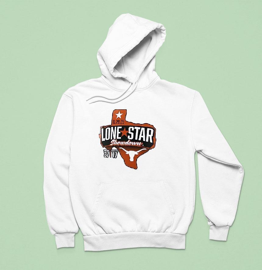 Texas Longhorns Hornswin Lone Star Showdown Graphic Shirt Texas Longhorns Hornswin Lone Star Showdown Graphic Shirt