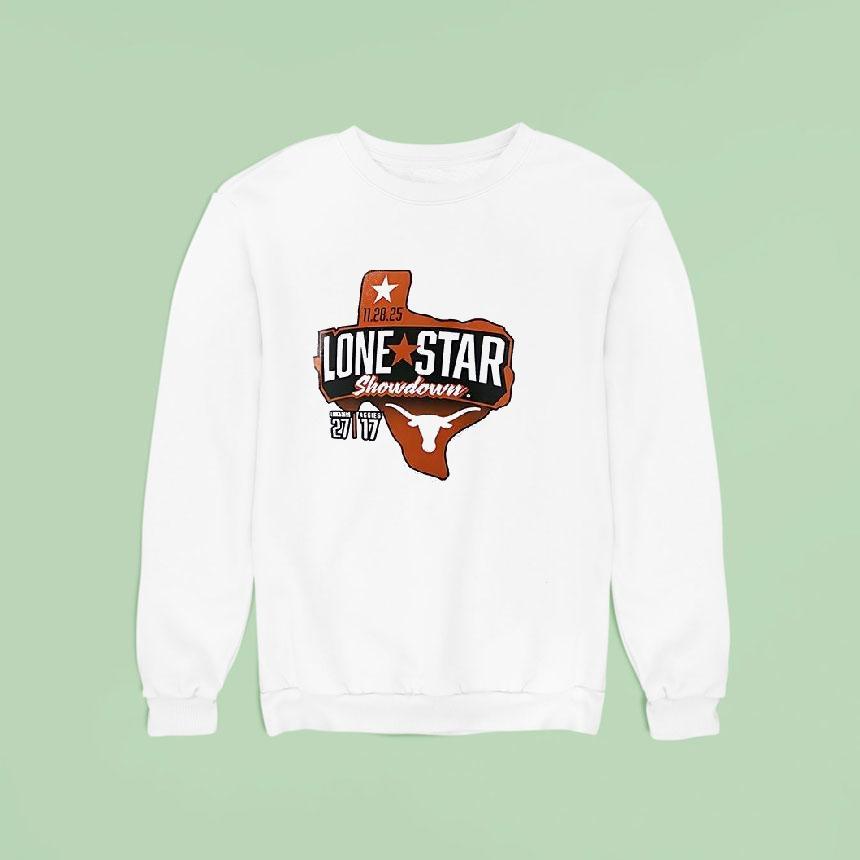Texas Longhorns Hornswin Lone Star Showdown Graphic Shirt Texas Longhorns Hornswin Lone Star Showdown Graphic Shirt
