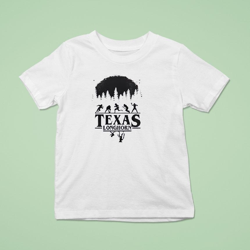 Texas Longhorns Stranger Things One Last Trange Adventure Logo Shirt