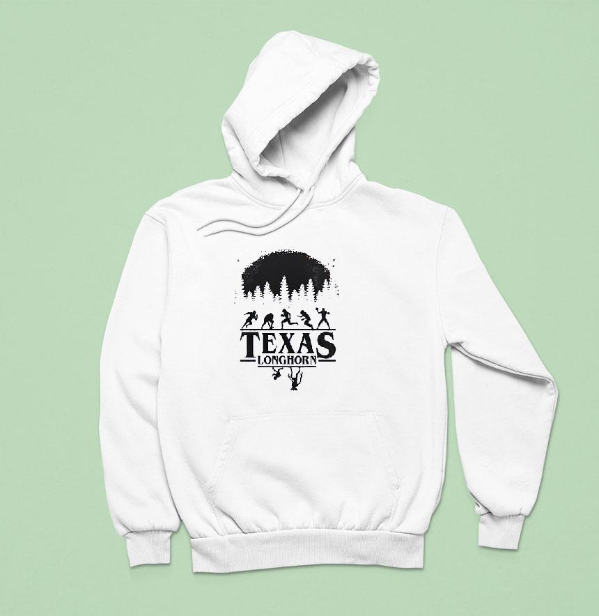 Texas Longhorns Stranger Things One Last Trange Adventure Logo Shirt Texas Longhorns Stranger Things One Last Trange Adventure Logo Shirt