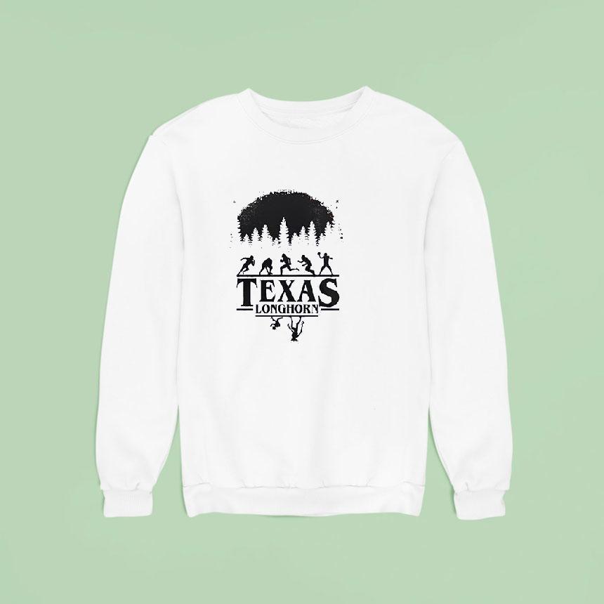 Texas Longhorns Stranger Things One Last Trange Adventure Logo Shirt Texas Longhorns Stranger Things One Last Trange Adventure Logo Shirt