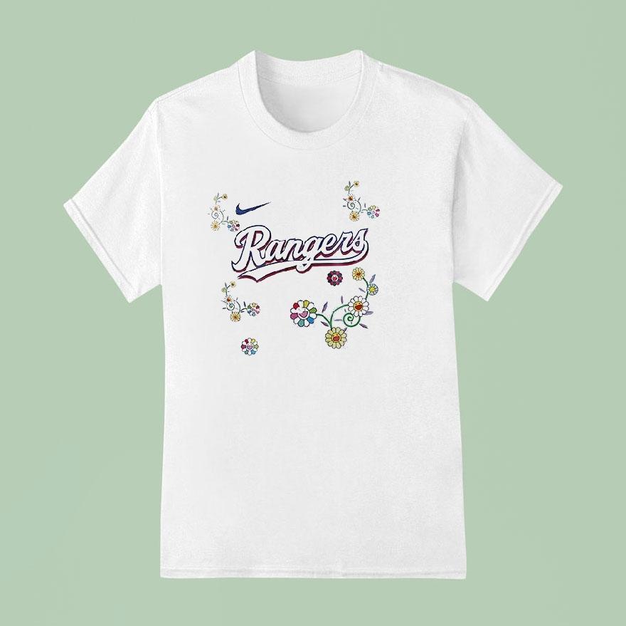 Texas Rangers Takashi Murakami X World Tour Tokyo Series Shirt
