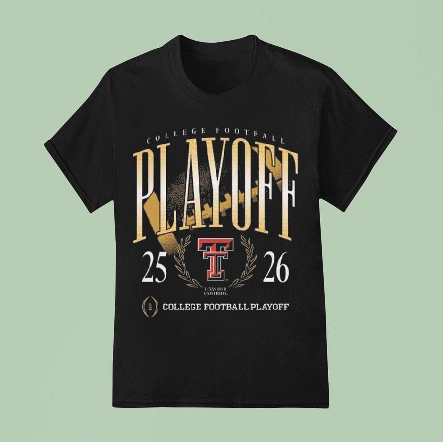 Texas Tech Red Raiders ’25-’26 College Football Playoff Heavyweight Shirt