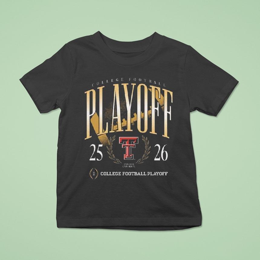 Texas Tech Red Raiders ’25-’26 College Football Playoff Heavyweight Shirt