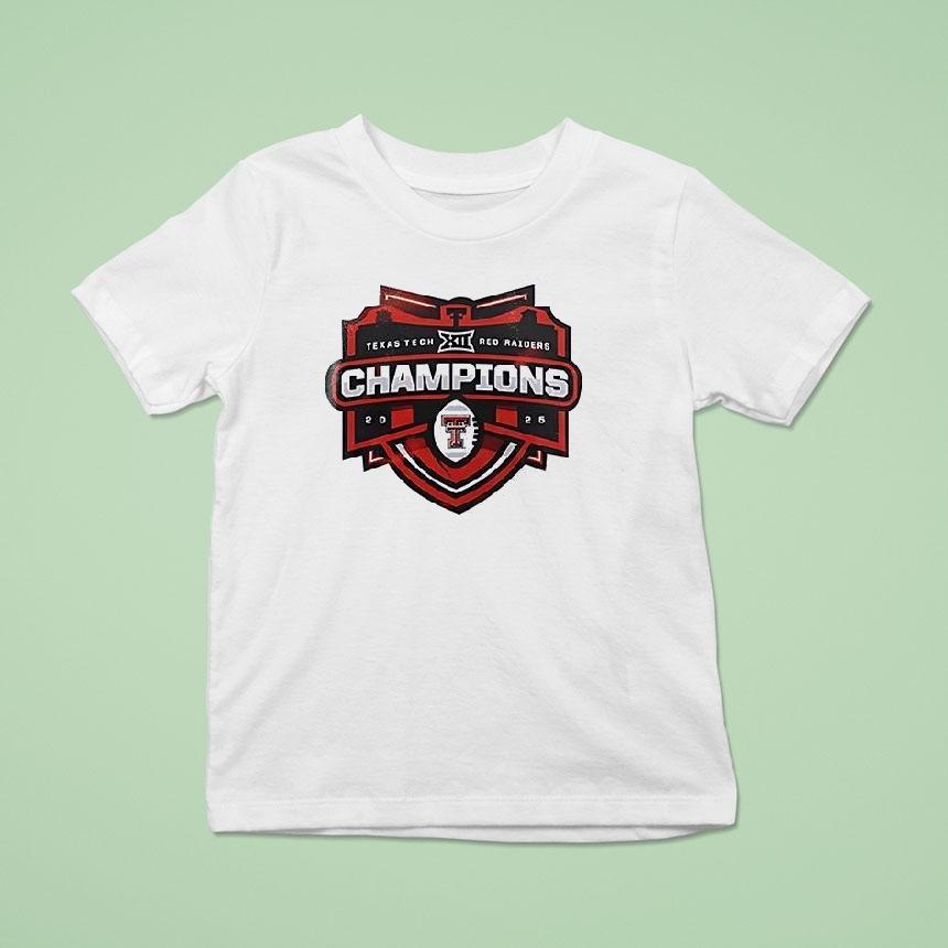 Texas Tech Red Raiders Big 12 Conference Champions Logo Shirt