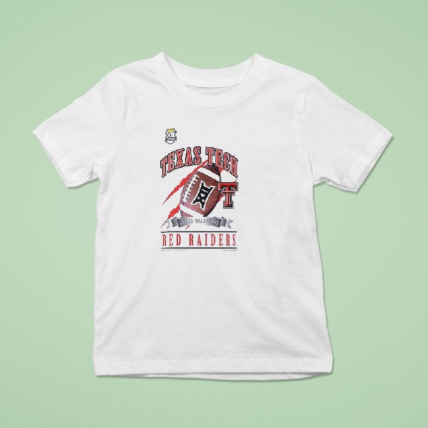 Texas Tech Red Raiders Big 12 Football Champions 2025 Wreck ’em Tech Shirt