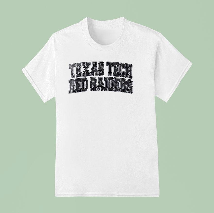 Texas Tech Red Raiders I Was Born With My Heart On My Sleeve A Fire In My Soul Shirt