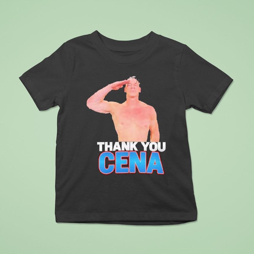 Thank You Cena- John Cena Shirt