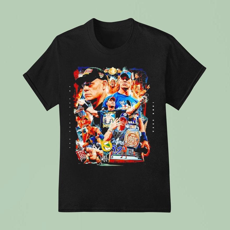 Thank You John Cena 17x World Champion Shirt