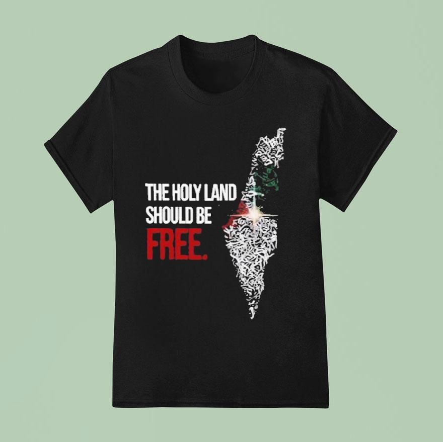 The Holyland Should Be Free Palestine Shirt