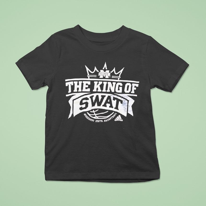 The King Of Swat Ncaa Mississippi State Bulldogs Shirt