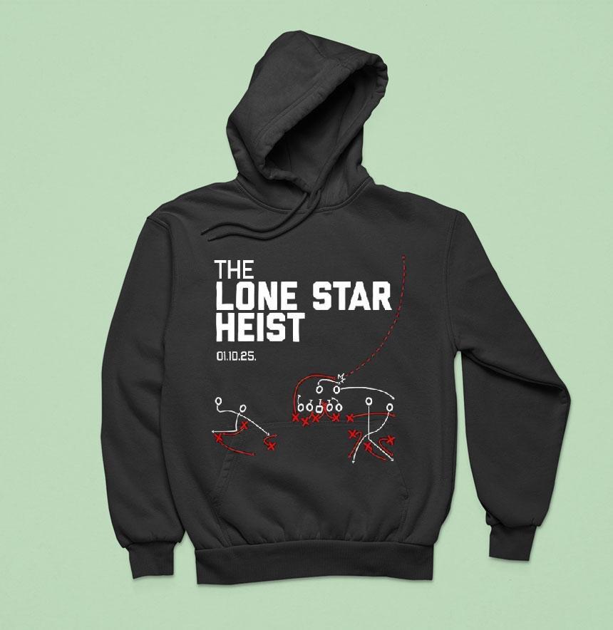 The Lone Star Heist 01.10.25 Graphic Shirt The Lone Star Heist 01.10.25 Graphic Shirt