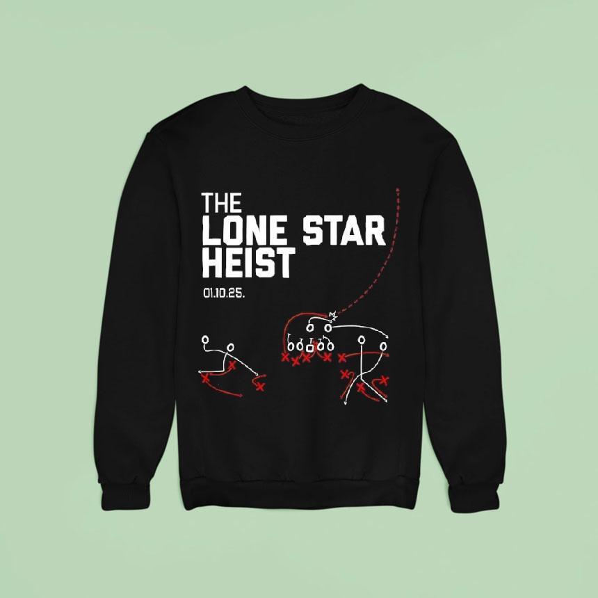 The Lone Star Heist 01.10.25 Graphic Shirt The Lone Star Heist 01.10.25 Graphic Shirt