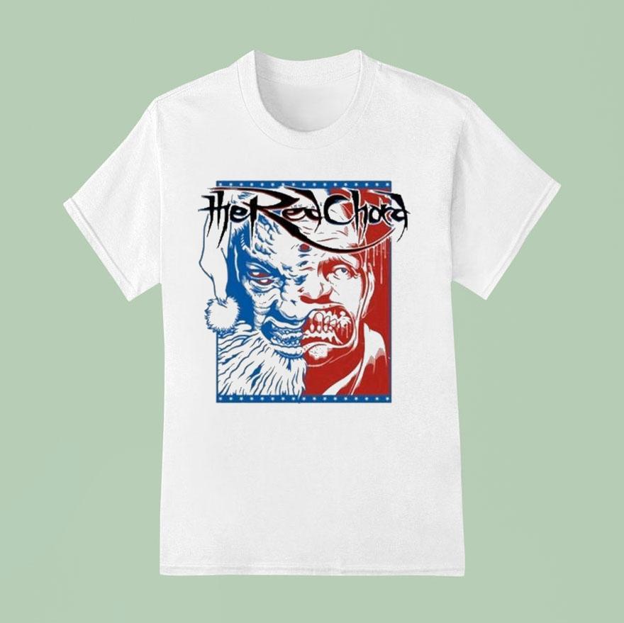 The Red Chord Split Face Shirt
