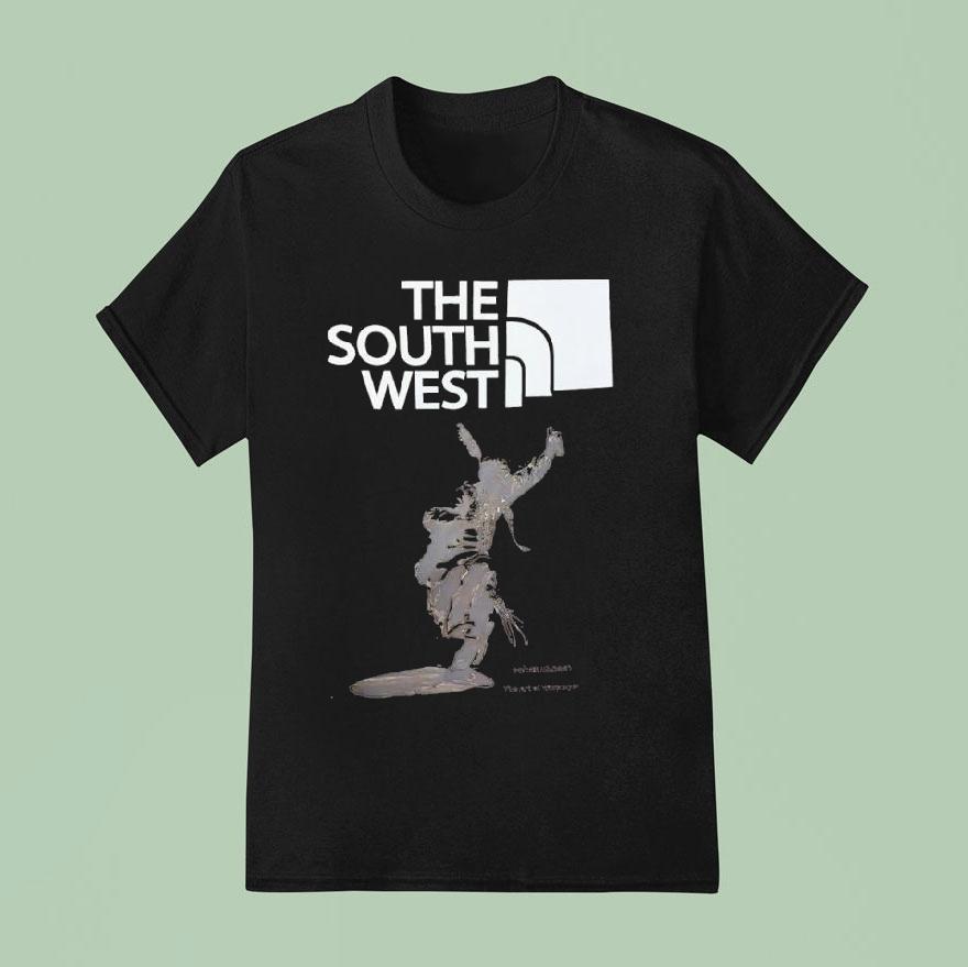 The South West X The North Face Depicts Logo Shirt