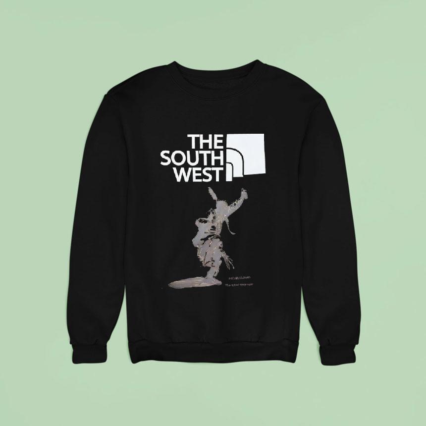 The South West X The North Face Depicts Logo Shirt The South West X The North Face Depicts Logo Shirt
