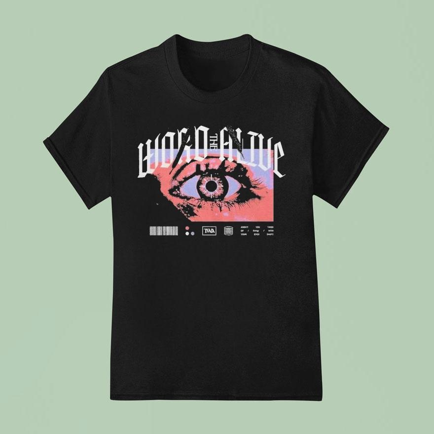 The Word Alive Nocturnal Future Eye Shirt