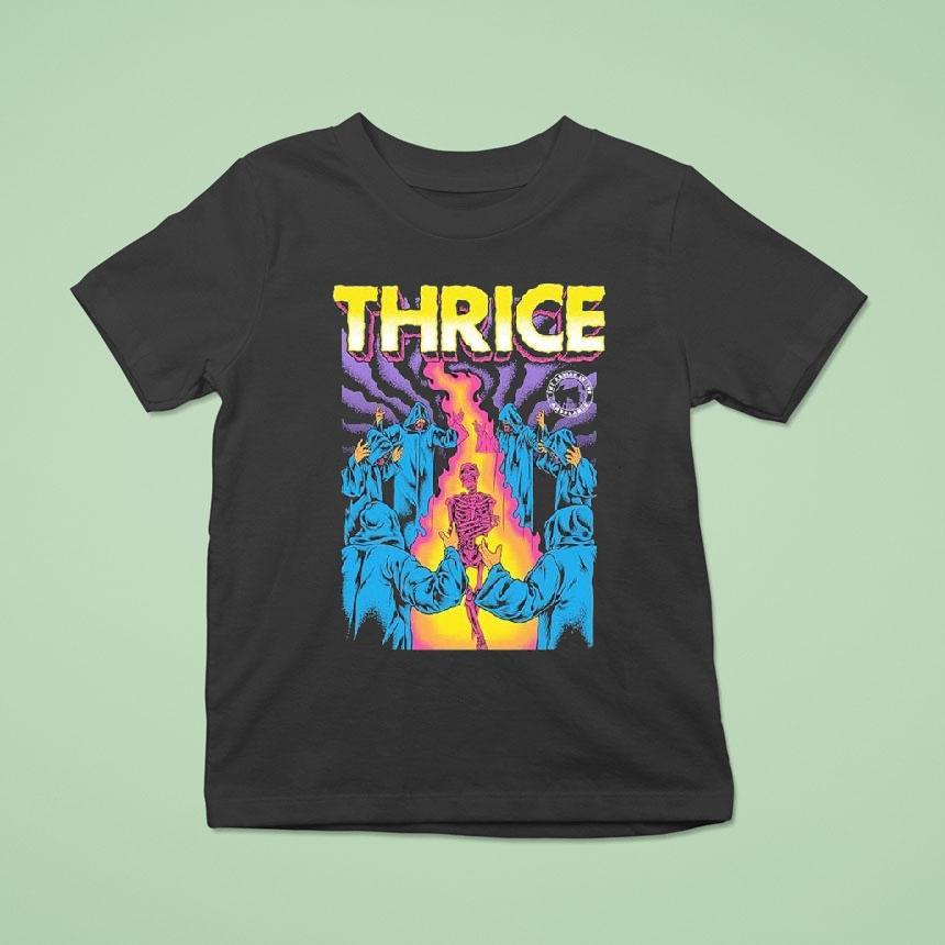 Thrice Santa Cruz Skeleton Shirt