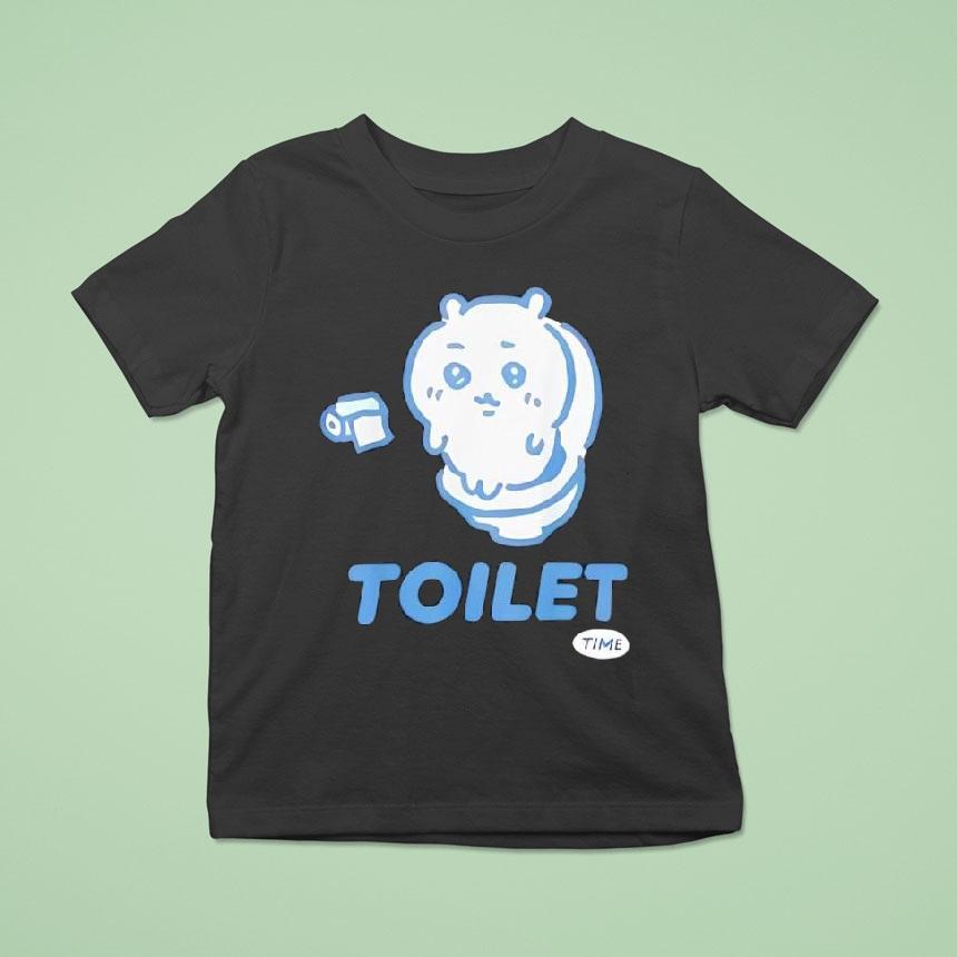 Toilet Time Chikawa Meme Cute Shirt