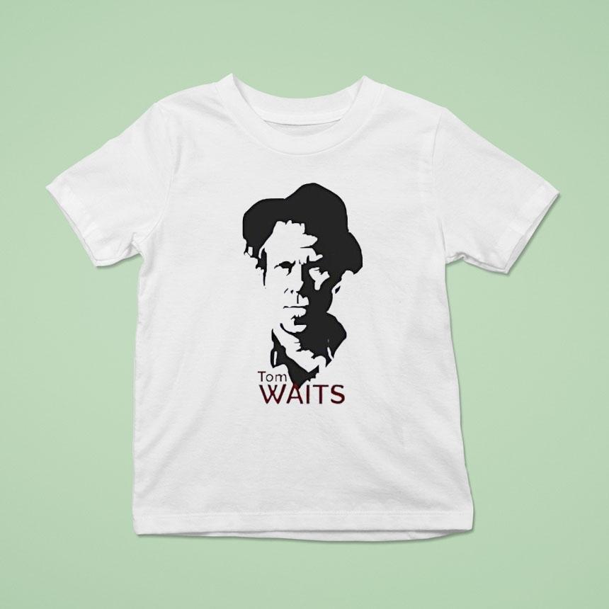Tom Waits Portrait Shirt