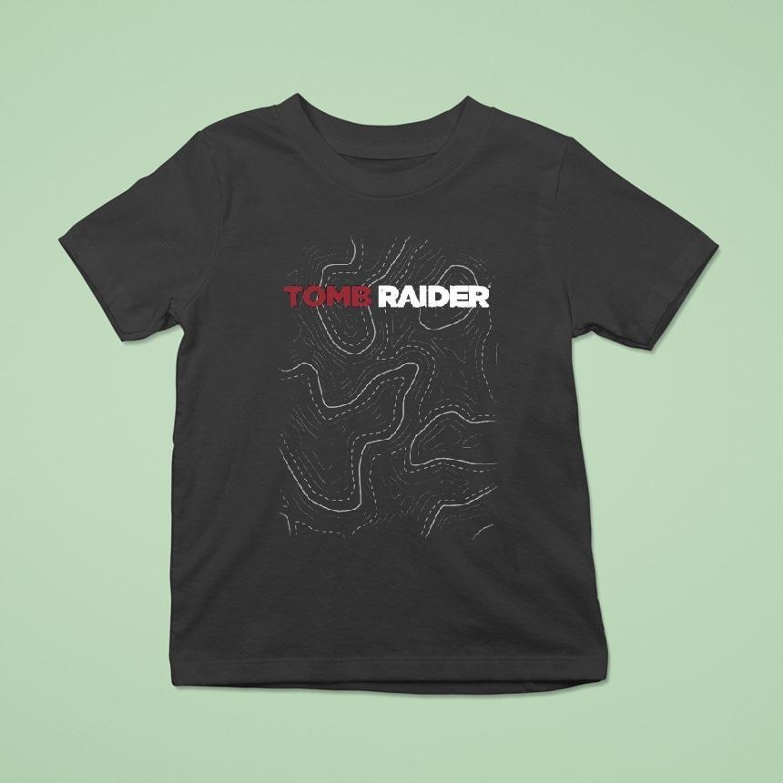 Tomb Raider Map Shirt