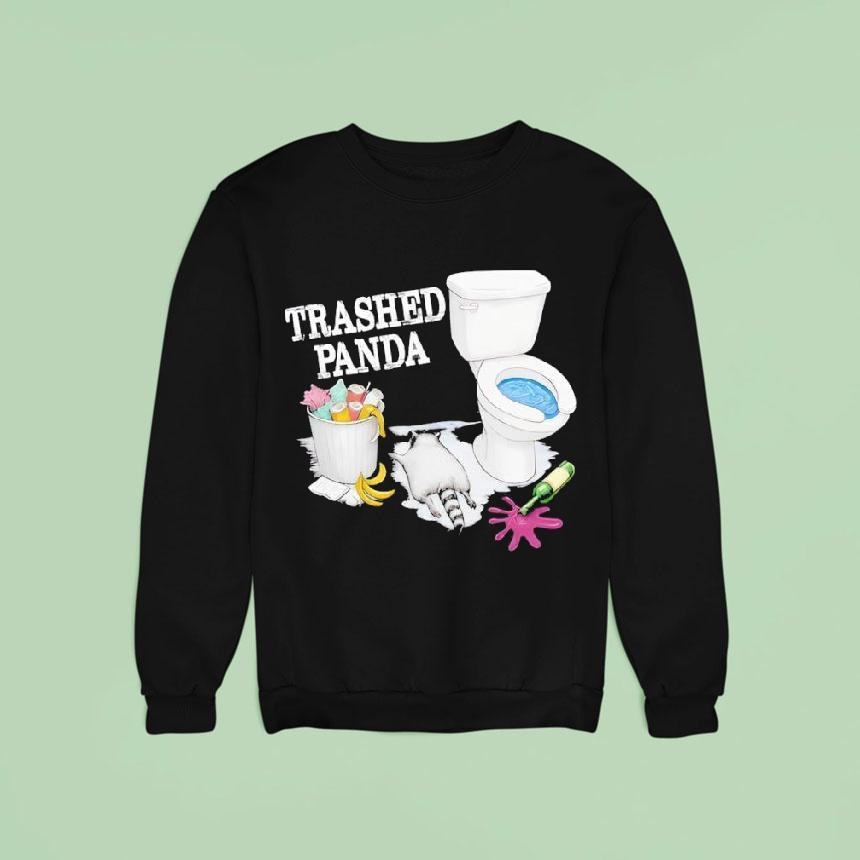 Trashed Panda Funny Drunk Raccoon Funny Shirt Trashed Panda Funny Drunk Raccoon Funny Shirt