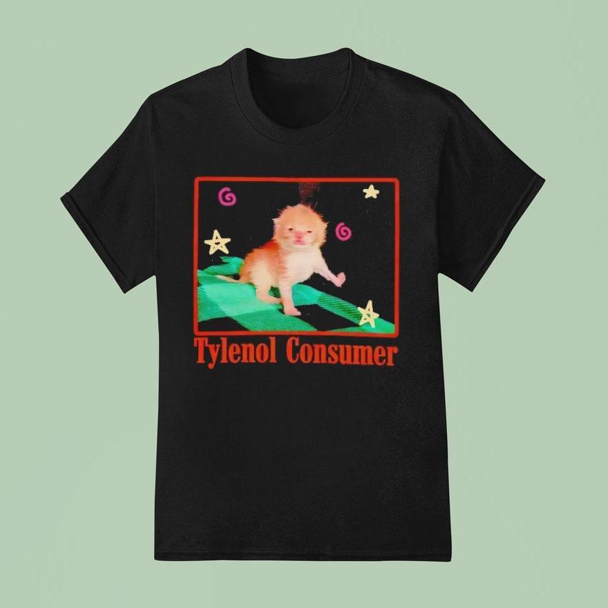 Tylenol Consumer Cat Funny Shirt