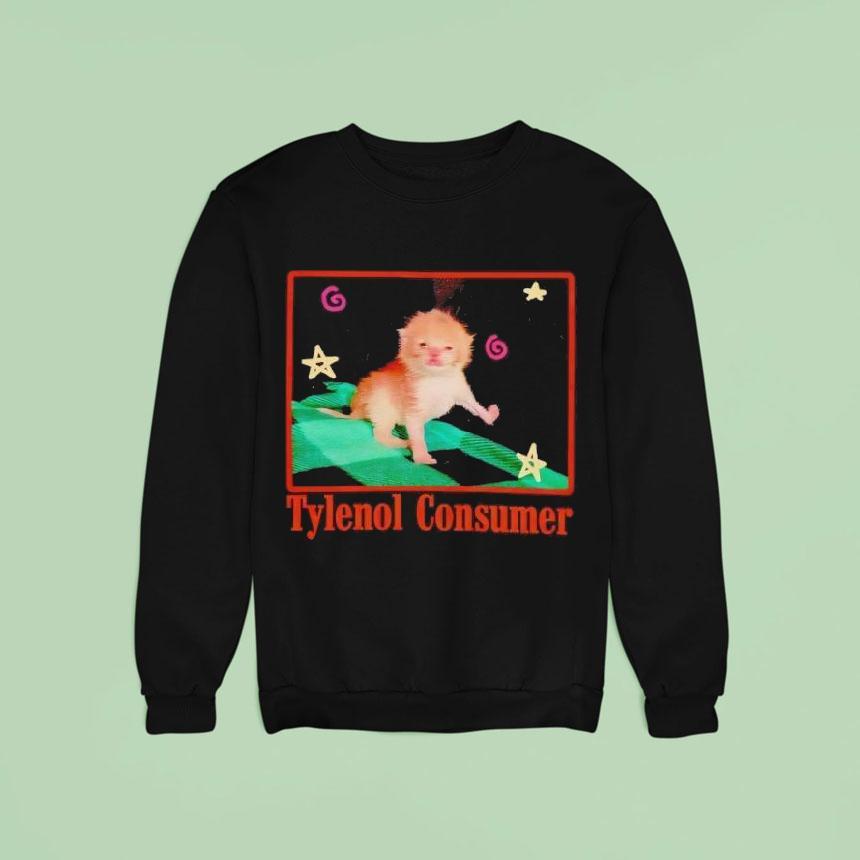 Tylenol Consumer Cat Funny Shirt Tylenol Consumer Cat Funny Shirt