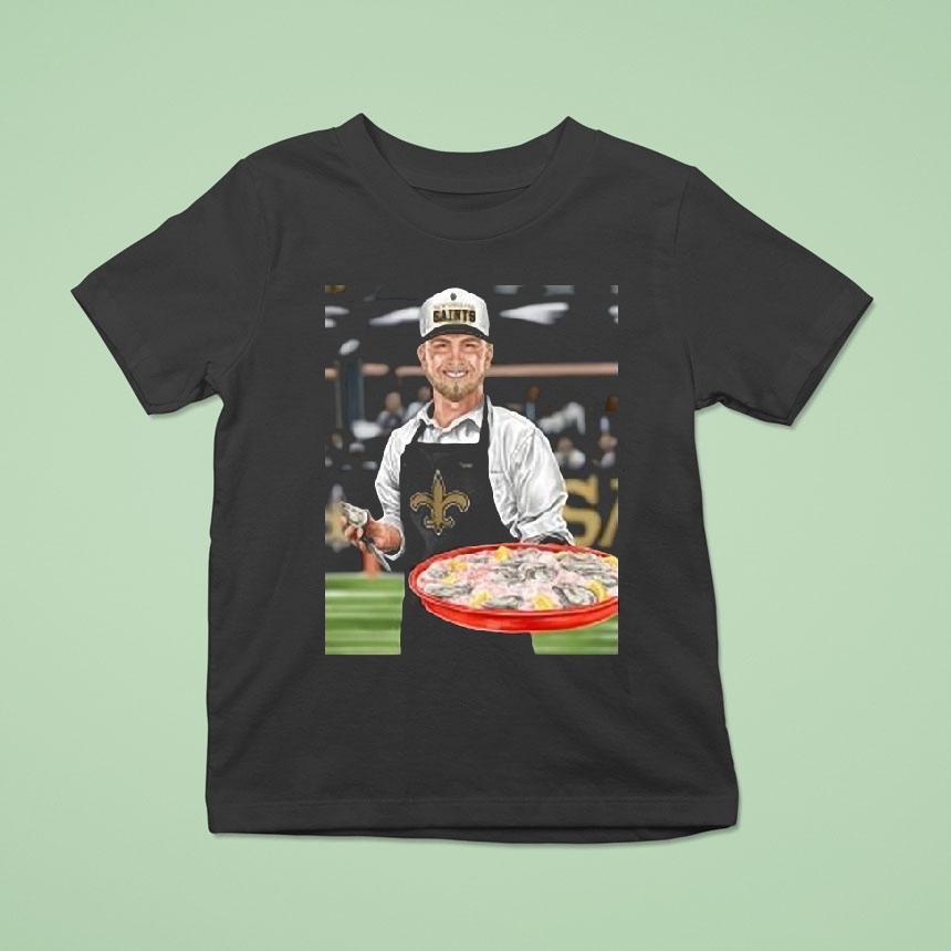 Tyler Shough Oyster Shucker New Orleans Saints Shirt