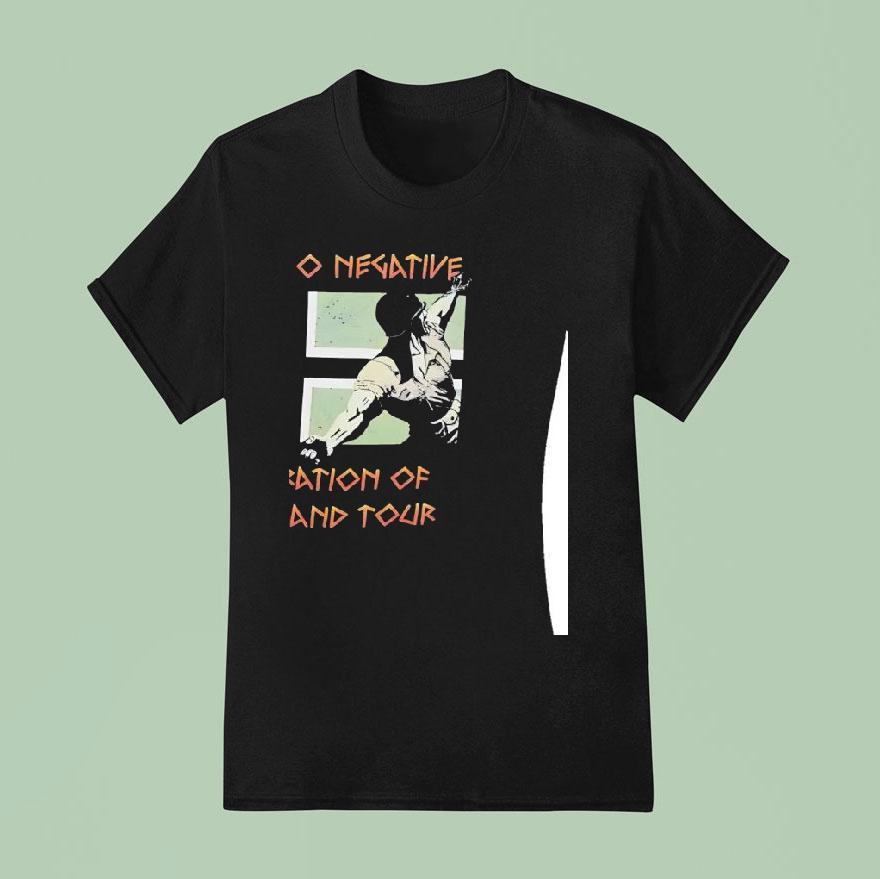 Type O Negative Liberation Of Vinnland Tour 1996 Shirt