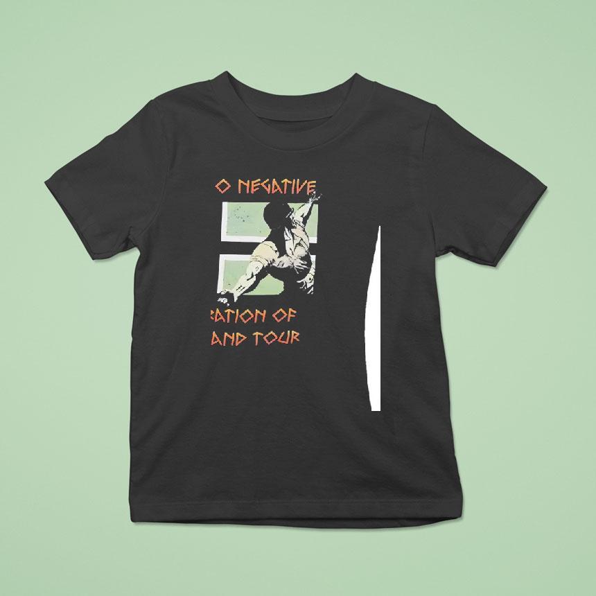 Type O Negative Liberation Of Vinnland Tour 1996 Shirt