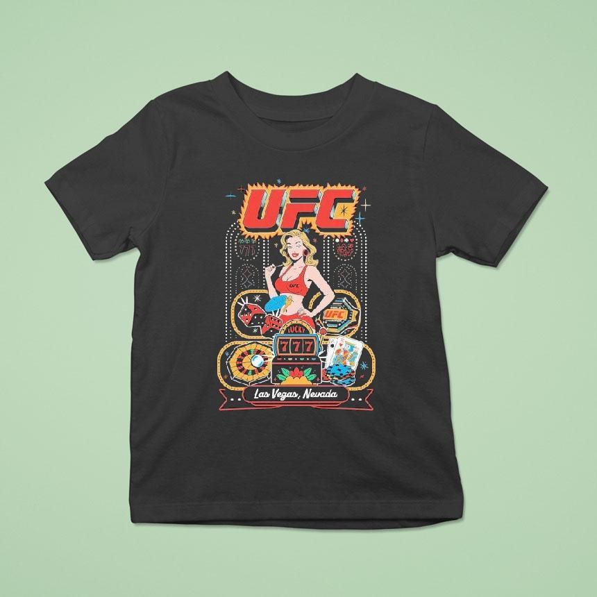 Ufc 324 Old Las Vegas Nevada Lucky Girl Shirt