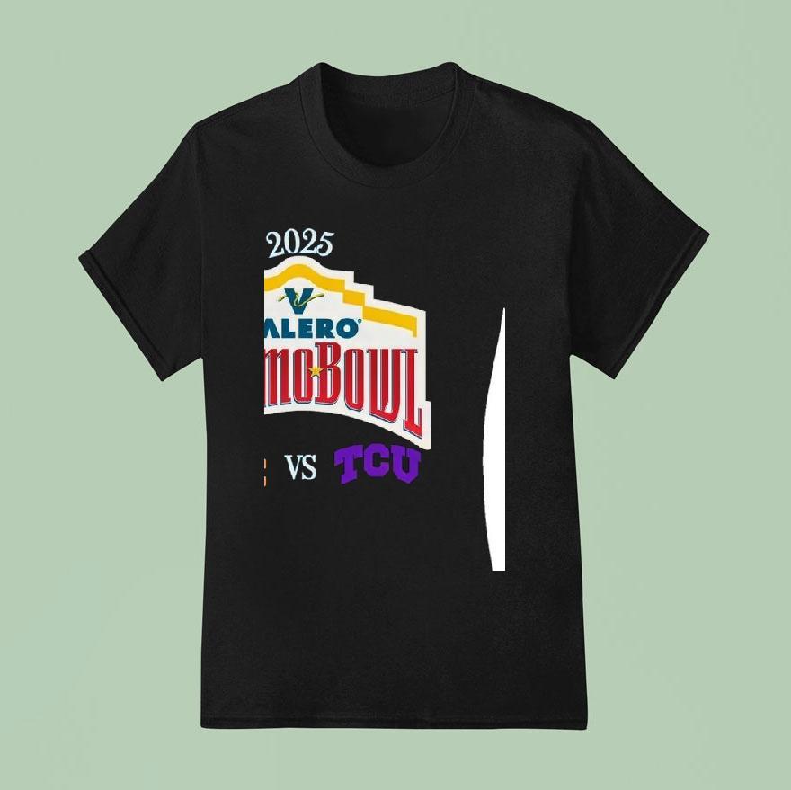 Usc Trojans Vs Tcu Horned Frogs Football Valero Alamo Bowl 2025 Shirt