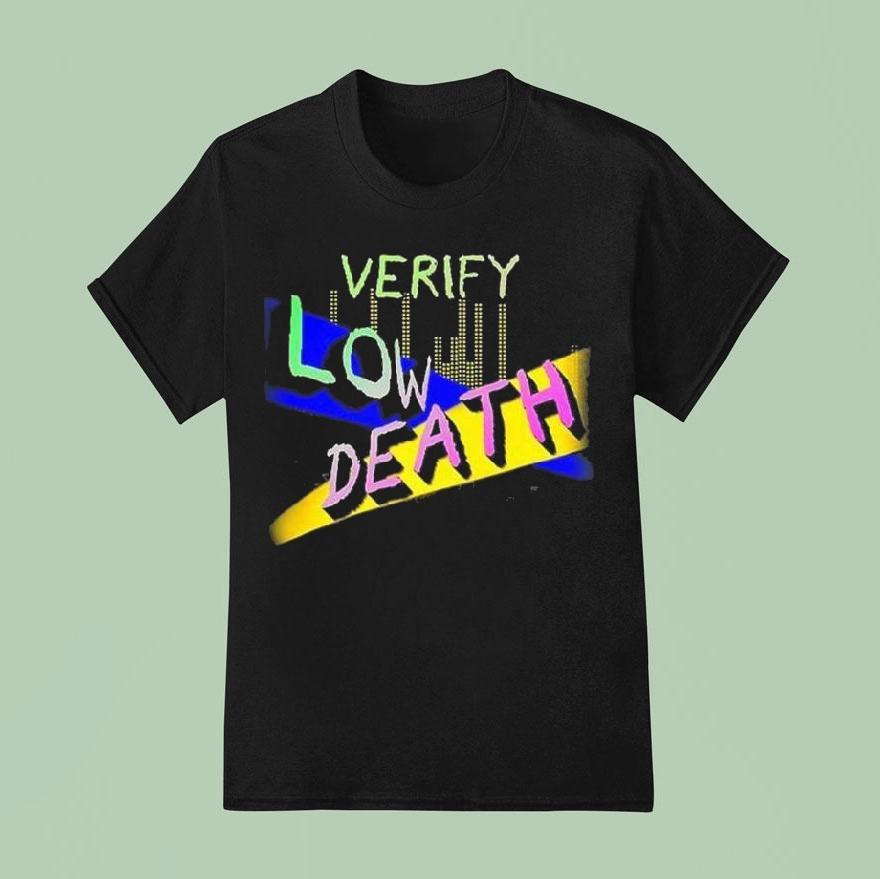 Verify Low Death Melody Retro Shirt