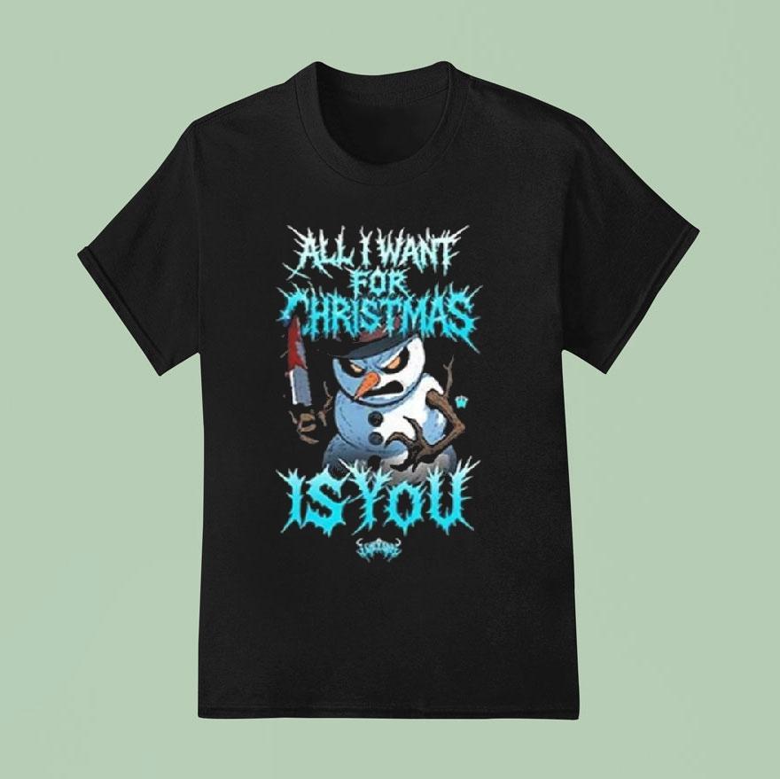 Violent Snowman Xmas 2025 Shirt