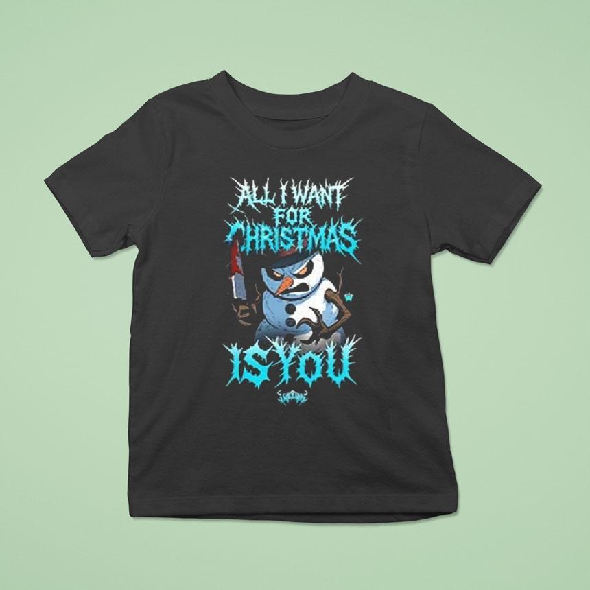 Violent Snowman Xmas 2025 Shirt