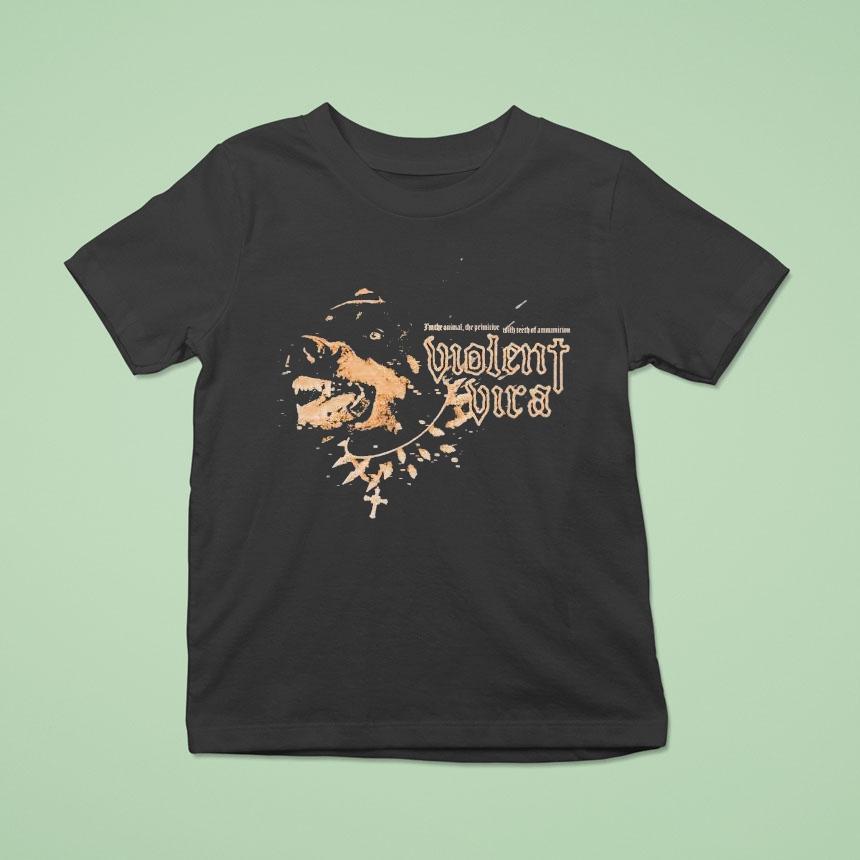 Violent Vira I’m The Animal The Primitive With Th Of Ammunition Dog Shirt