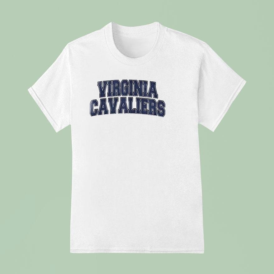 Virginia Cavaliers I Was Born With My Heart On My Sleeve A Fire In My Soul Shirt