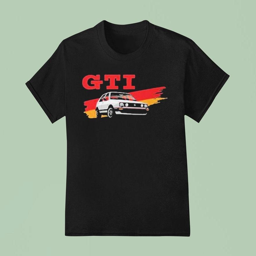 Volkswagen Golf Gti Mk2 Modern Germany Shirt