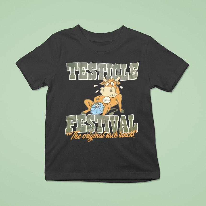 Volunr Testicle Festival The Original Lunch Shirt