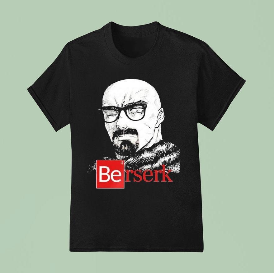 Walter White Breaking Bad X Berserk Shirt