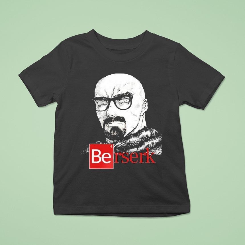 Walter White Breaking Bad X Berserk Shirt